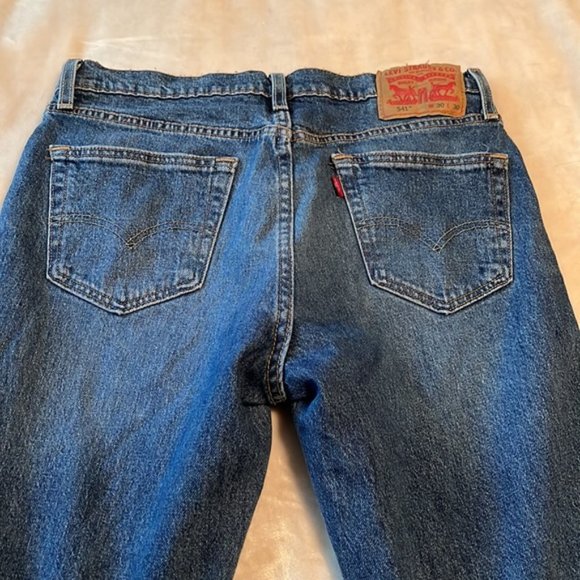 Levi’s 541 Athletic Taper Men’s Jeans 30 X 30 Distressed medium wash - Picture 6 of 6